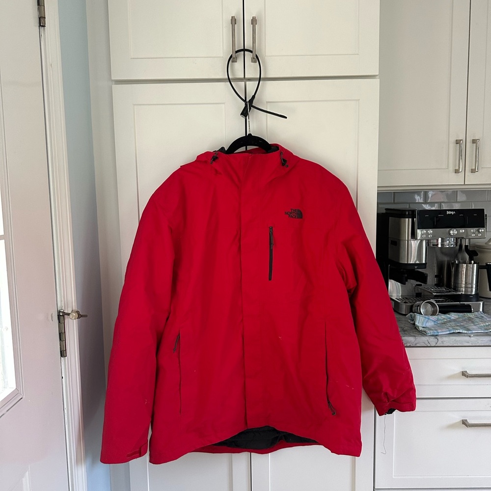 The North Face Black and Red Jacket
